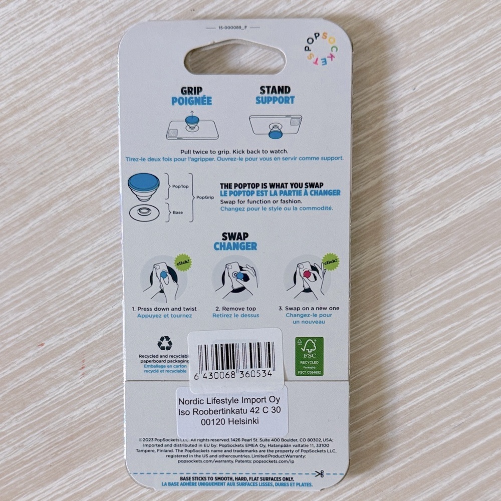 PopSocket Moomin Character Grip - Black and Green - Picture 2 of 2